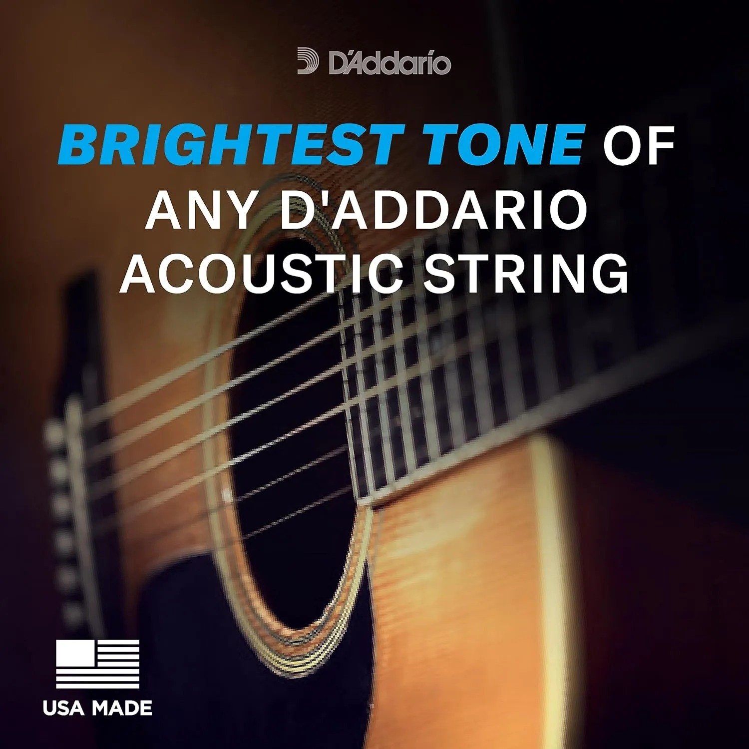 D'Addario Acoustic Guitar Strings - 80/20 Bronze - For 6 String Guitars - Deep, Bright, Projecting Tone - EJ11-3D - Light, 12-53 - 3-Pack