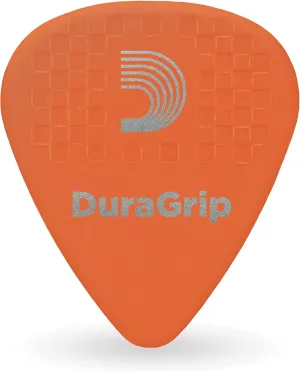 D'Addario DuraGrip Guitar Picks - Guitar Accessories - Grip Stamped - Guitar Picks with Grip for Acoustic Guitar, Electric Guitar, Bass Guitar - 25-pack, 0.60mm-Light