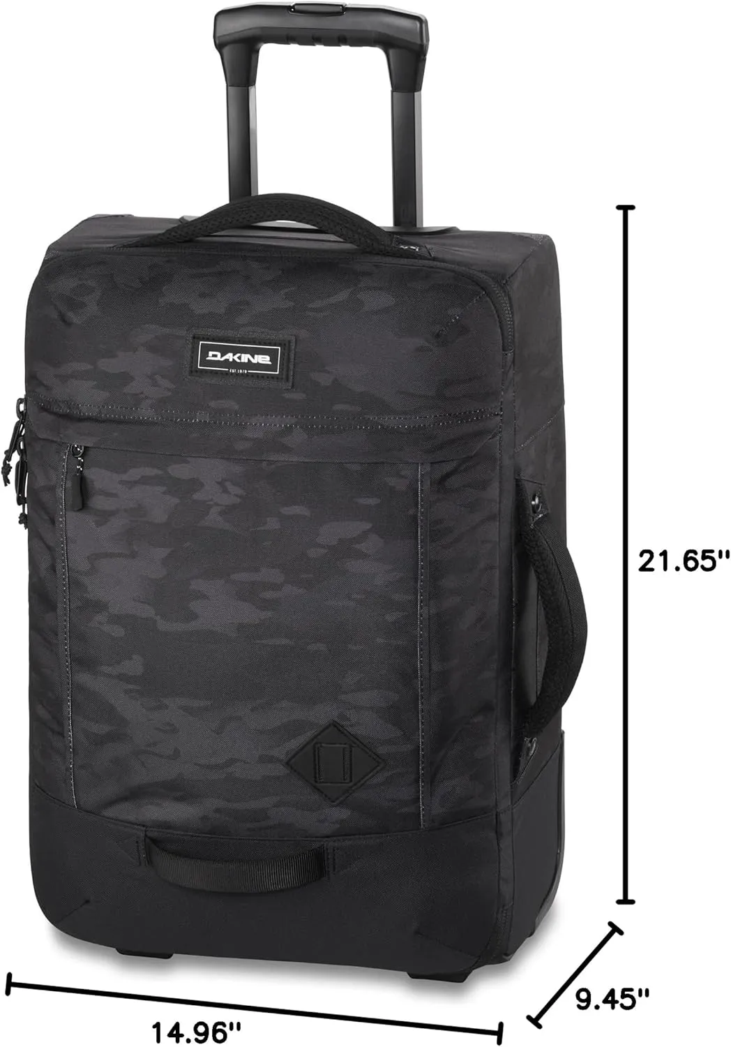 Dakine 365 Carry On Roller 40L - Black Vintage Camo
