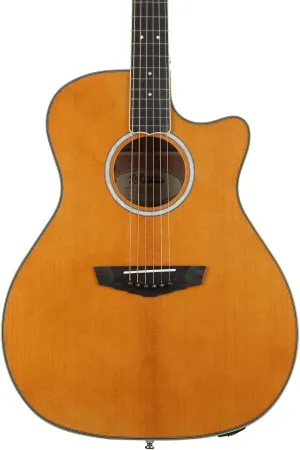 D'Angelico Excel Gramercy Grand Auditorium Acoustic-electric Guitar - Vintage Natural