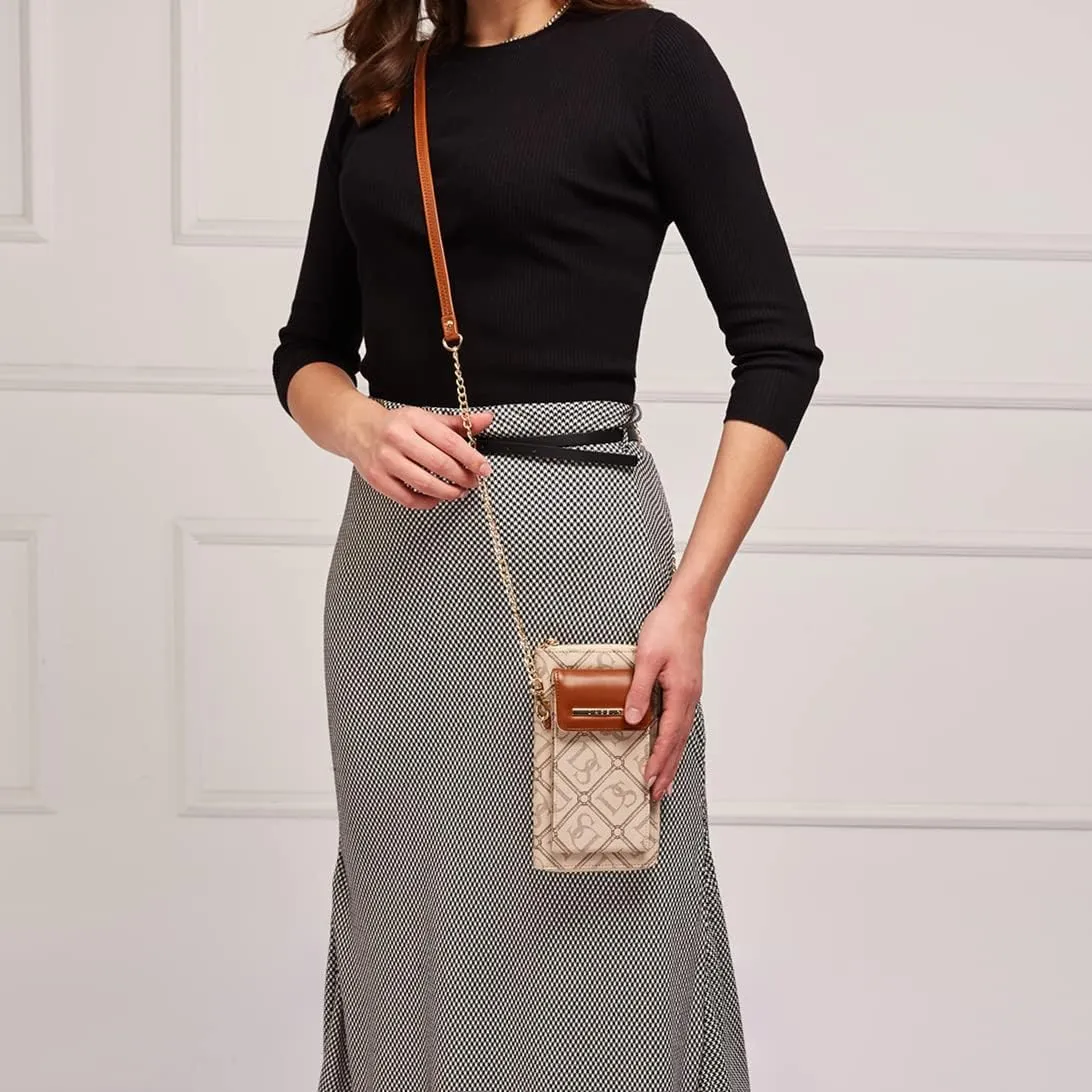Dasein Crossbody Bag Phone Purse Handbag for Women Shoulder Bag Credit Card Wristlet Wallet with Multi Pockets