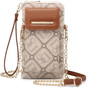 Dasein Crossbody Bag Phone Purse Handbag for Women Shoulder Bag Credit Card Wristlet Wallet with Multi Pockets