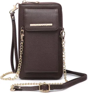 Dasein Crossbody Bag Phone Purse Handbag for Women Shoulder Bag Credit Card Wristlet Wallet with Multi Pockets