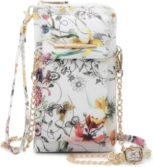 Dasein Crossbody Bag Phone Purse Handbag for Women Shoulder Bag Credit Card Wristlet Wallet with Multi Pockets
