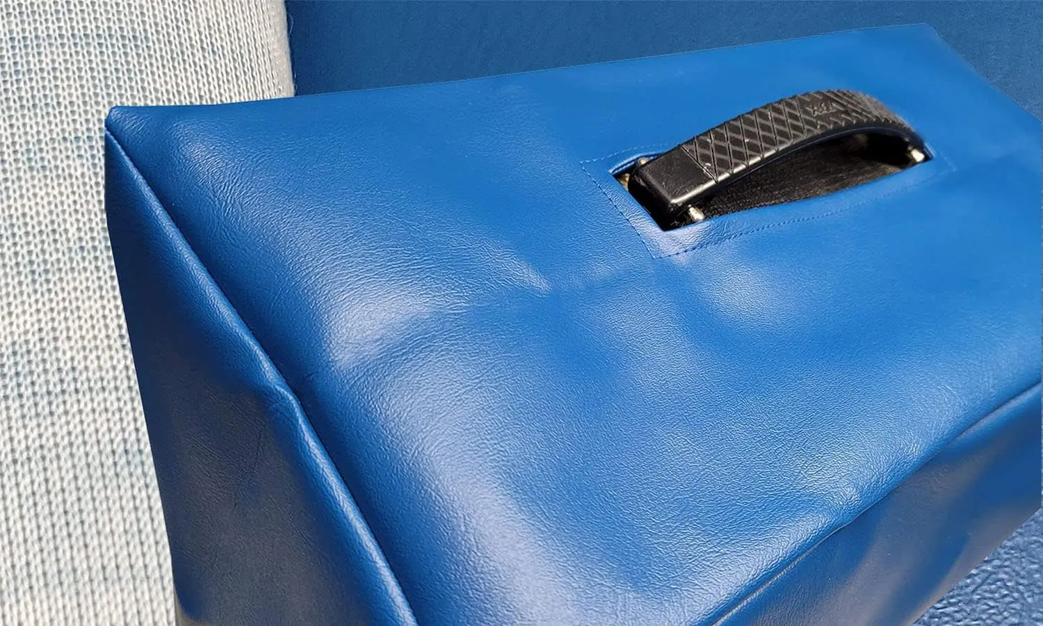 DCFY! Guitar Amplifier Cover for Trace-Elliot Elf 2x8 Bass Cab Amp | Pacific-Blue| Customize Fabric('Choice' Waterproof or Premium Synthetic Leather) & Padding - Made in U.S.A.