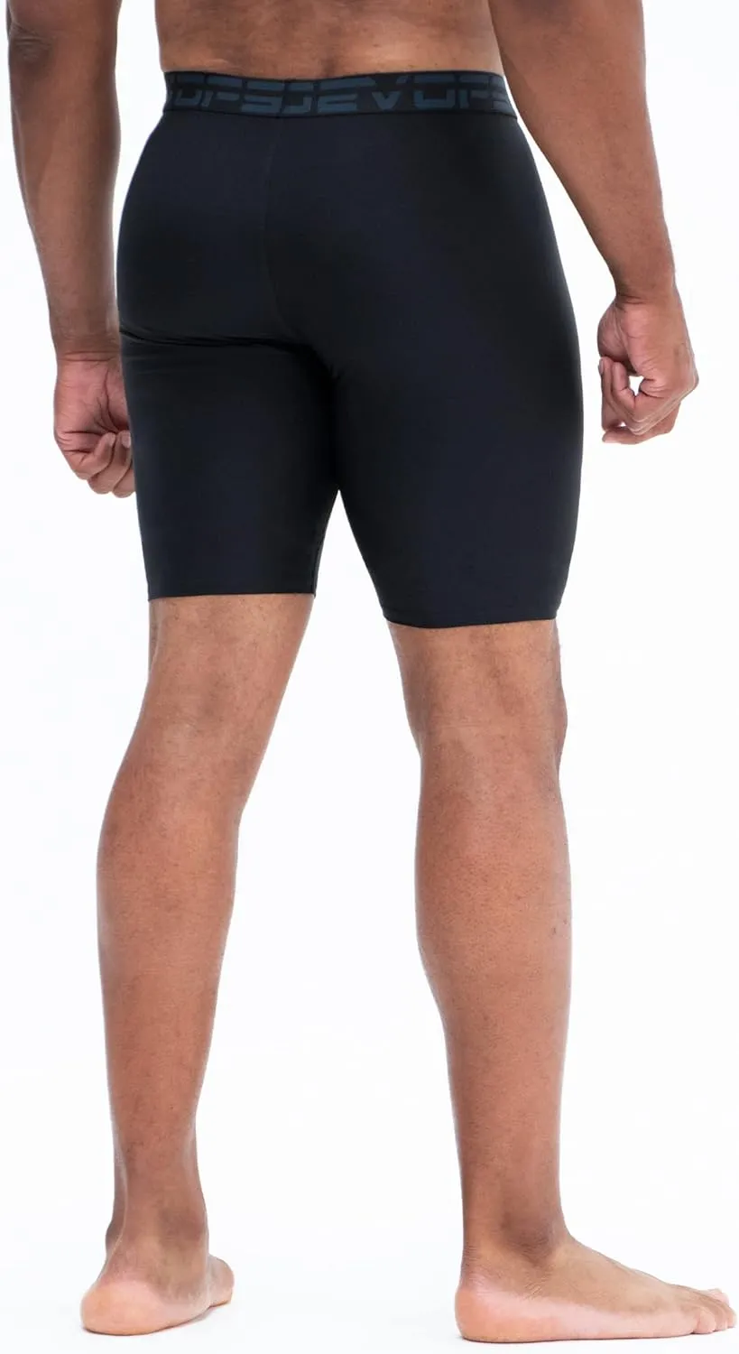 DEVOPS 3 or 5 Pack Compression Shorts Men Spandex Sport Shorts Athletic Workout Running Performance Baselayer Underwear