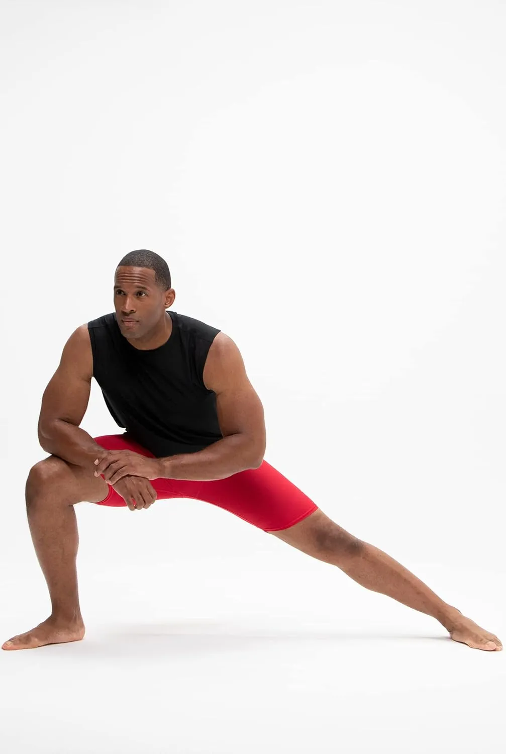 DEVOPS 3 or 5 Pack Compression Shorts Men Spandex Sport Shorts Athletic Workout Running Performance Baselayer Underwear