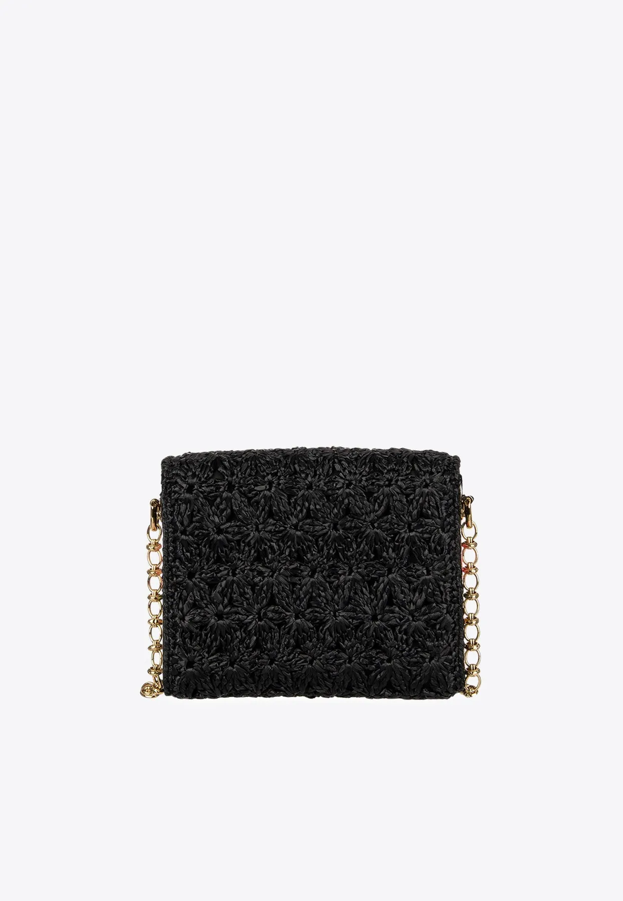 DG Millennials L'amore è Bellezza Woven Crossbody Bag