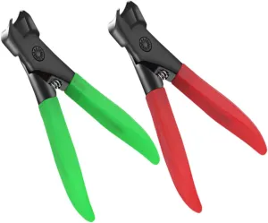 Didiseaon 2pcs Anti-Splash Nail Clippers for Men Curved Nail Clippers for Thick Wide for Seniors Ingrown Corrector Mini