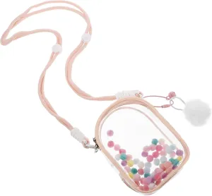 Doll Carrier Shoulder Strap Portable Doll Storage Bag Display Case for Small Figurines Construction