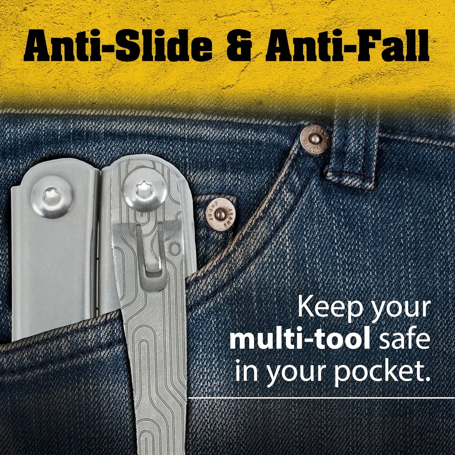 Donk! Titanium Pocket Clip. Made for Leatherman Wingman & Leatherman Sidekick. 5 Designs to Customize Your Multi-Tool. Extra Carry Options 'Norwegian Wood Black Etch'