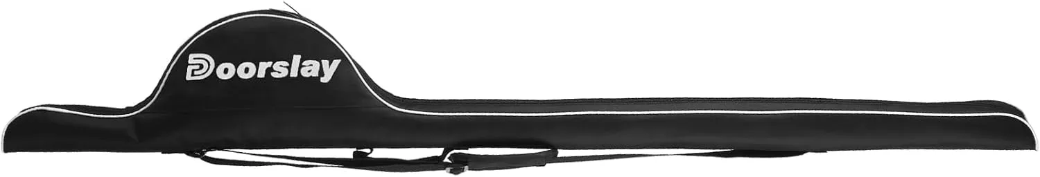 doorslay Fishing Rod Bag, 63 Inch Fishing Rod and Reel Protective Case, Portable Folding Fishing Pole Case, Fishing Tackle Storage Bags Carry Organizer Outdoor Waterproof for Fishing
