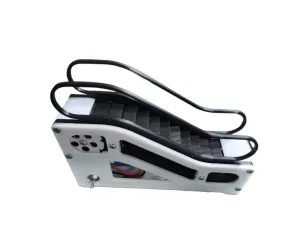 Electric Escalator Model, Adjustable Going Up/Down, Escalator Model Made Up of 100 3D-Printing Parts, Mini Escalator Toy, Science Display Equipment, Creative Decorative Ornaments (Type-C)