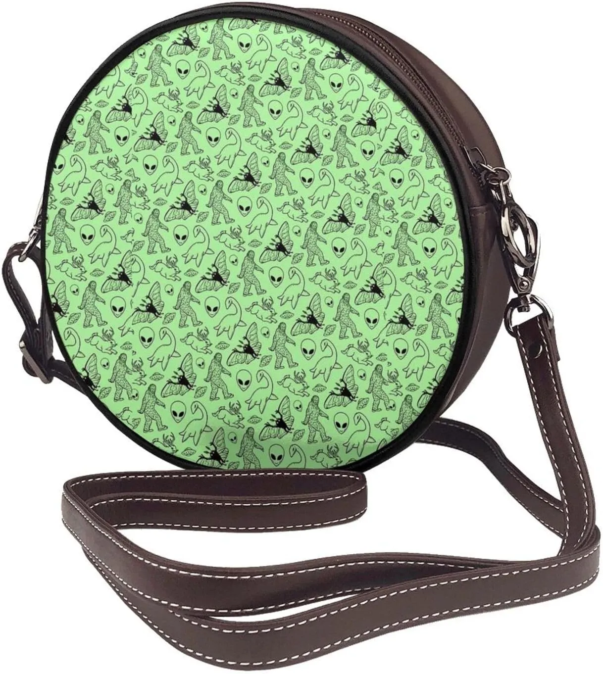 Elegant Leather Crossbody Handbag for Women