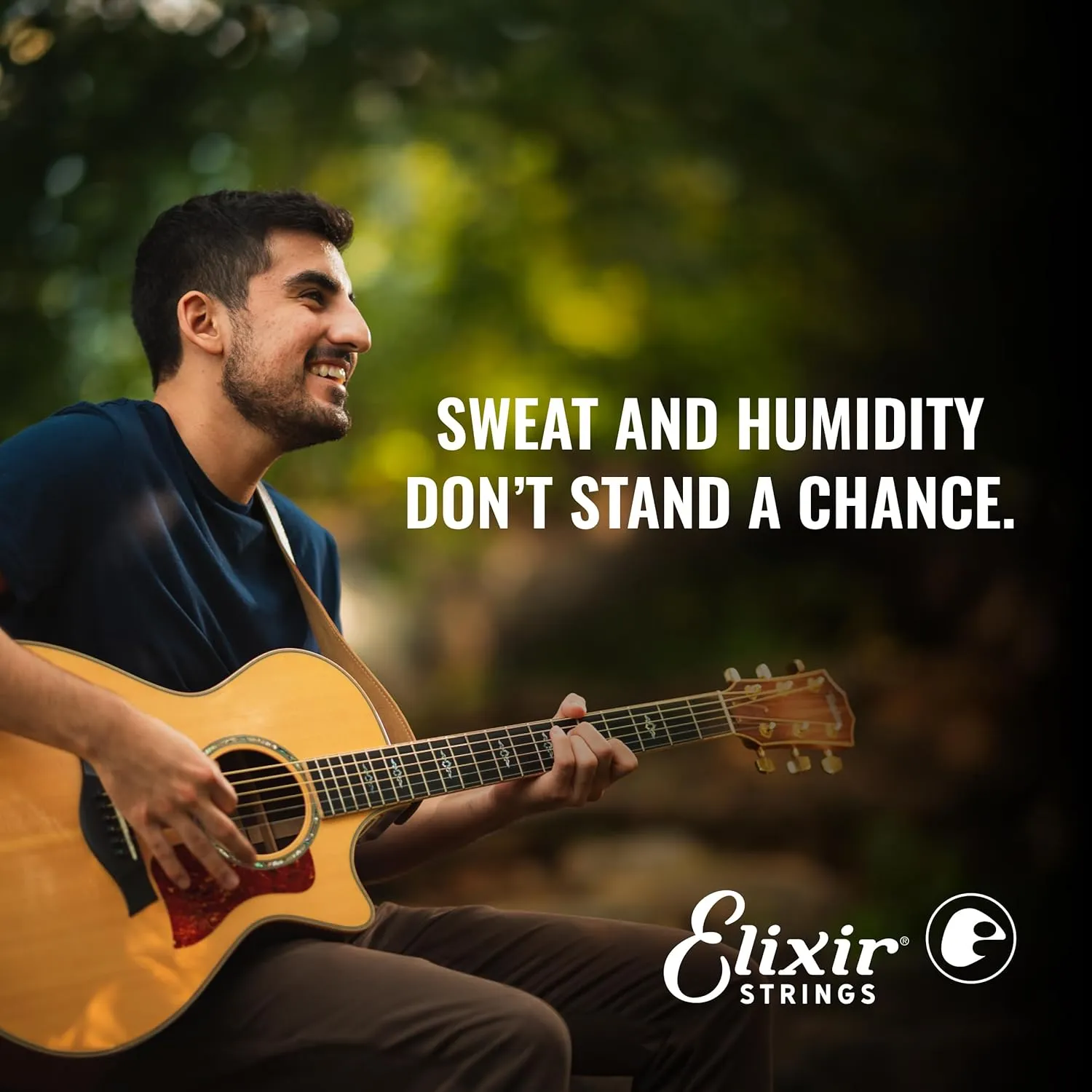 Elixir Strings, Acoustic Guitar Strings, Phosphor Bronze with NANOWEB Coating, Longest-Lasting Rich and Full Tone with Comfortable Feel, 6 String Set, Light/Medium 12-56