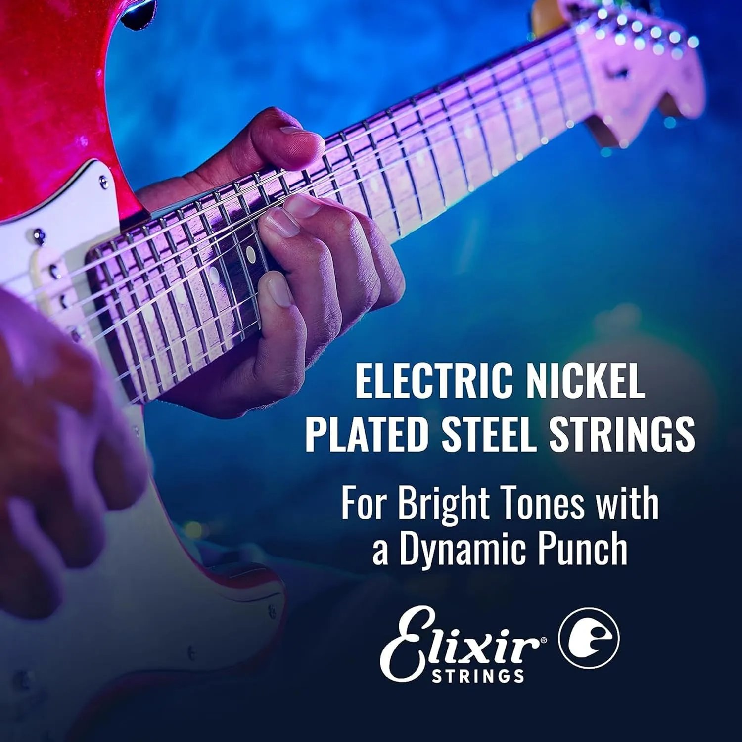 Elixir Strings, Electric Guitar Strings, Nickel Plated Steel with NANOWEB Coating, Longest-Lasting Bright Tone with Comfortable Feel, 6 String Set, 3 Pack, Light 10-46