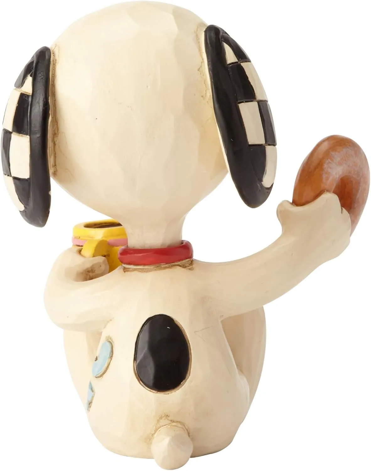 Enesco 6001297 Jim Shore Peanuts Snoopy Donuts and Coffee Miniature Figurine, 3 Inch, Multicolor