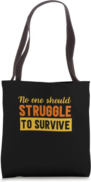 Equal Pay Fair Wage Income Inequality Awareness Tote Bag