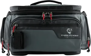 Evolution Fishing Largemouth 3.0 3700 Tackle Bag - Patent Pending Modular Pop Out Pockets, Molded Bottom, Includes Quicklatch Tackle Tray, Plier Holster, Heavy Duty Fishing Storage Bag