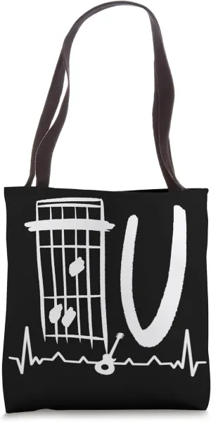 F Chord Guitar, Funny Guitar F Chord, Guitar Chord Tote Bag