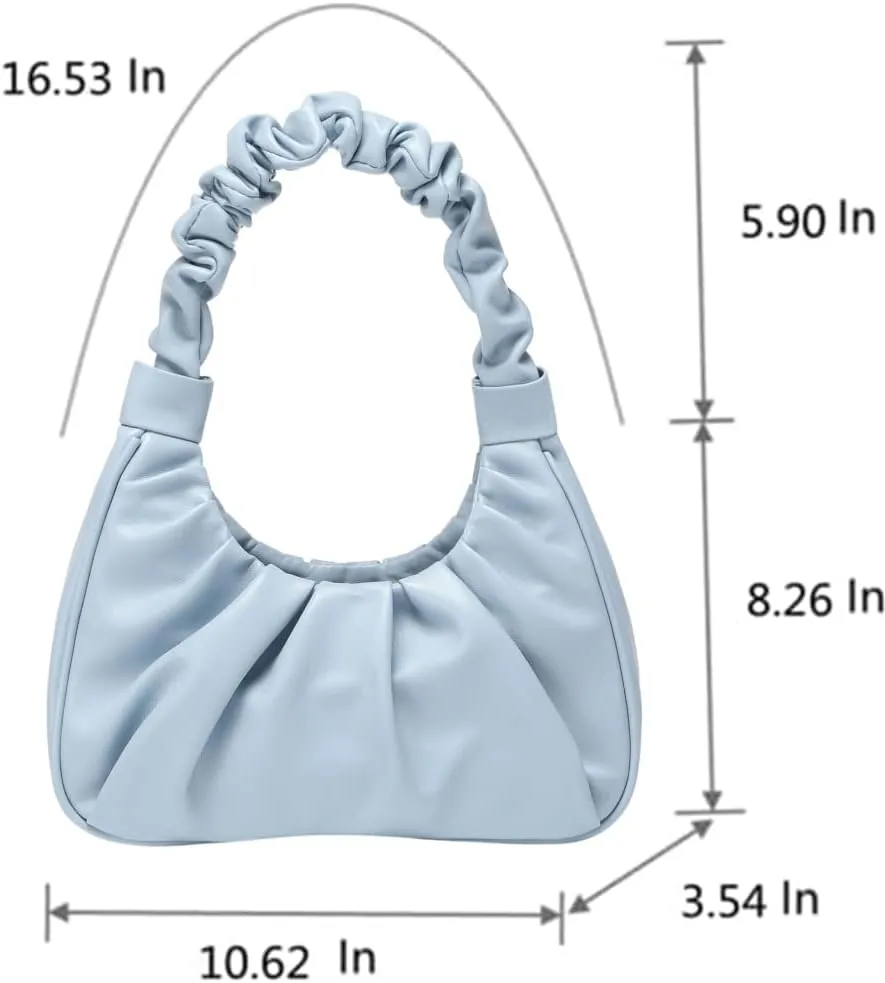 fashionable for Women cute Hobo Tote Bags handbag mini clutch with zipper