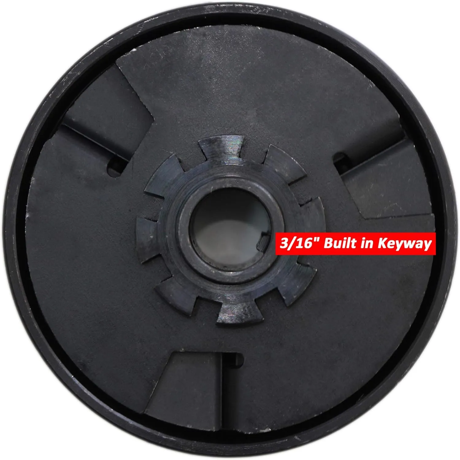 FDJ Centrifugal Clutch 3/4 10 Tooth 212cc Predator Engine Go Kart Clutch with Bolt and Washer Kit