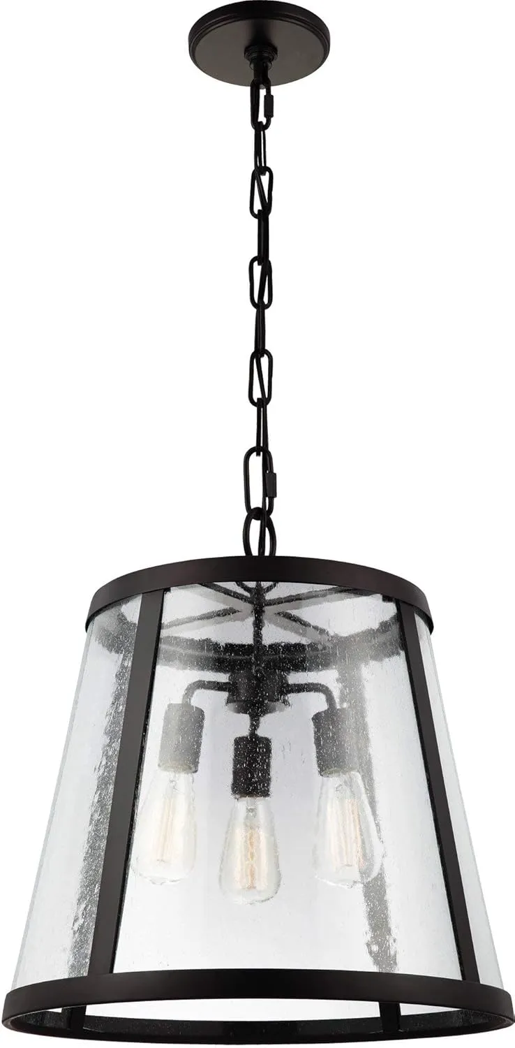 Feiss Lighting-Harrow-Pendant 3 Light in Modern Style-18.88 Inch Wide by 18.25 Inch High-Oil Rubbed Bronze Finish -Tr
