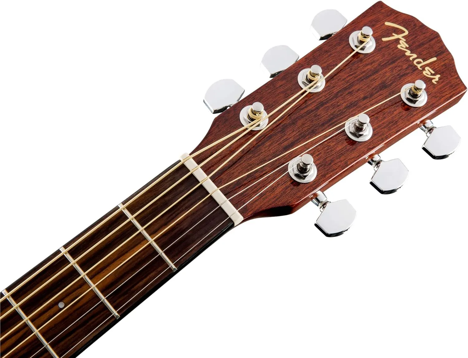 Fender CD-60SCE Solid Top Dreadnought Acoustic-Electric Guitar - All Mahogany Bundle with Hard Case, Instrument Cable, Tuner, Strap, Strings, Picks, Polishing Cloth and Austin Bazaar Instructional DVD
