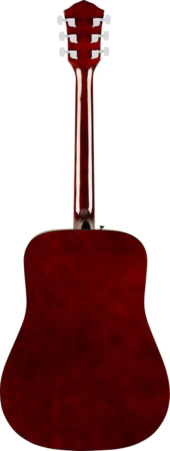 Fender FA-125 Dreadnought Acoustic Guitar - Natural Bundle with Gig Bag, Tuner, Strap, Strings, Picks, and Austin Bazaar Instructional DVD
