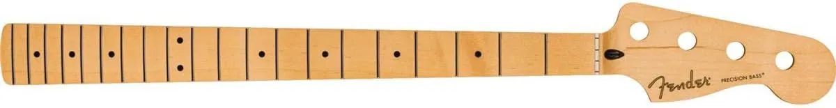 Fender Player Series Precision Bass Neck, Modern C, 20 Medium Jumbo Frets, Maple Fingerboard
