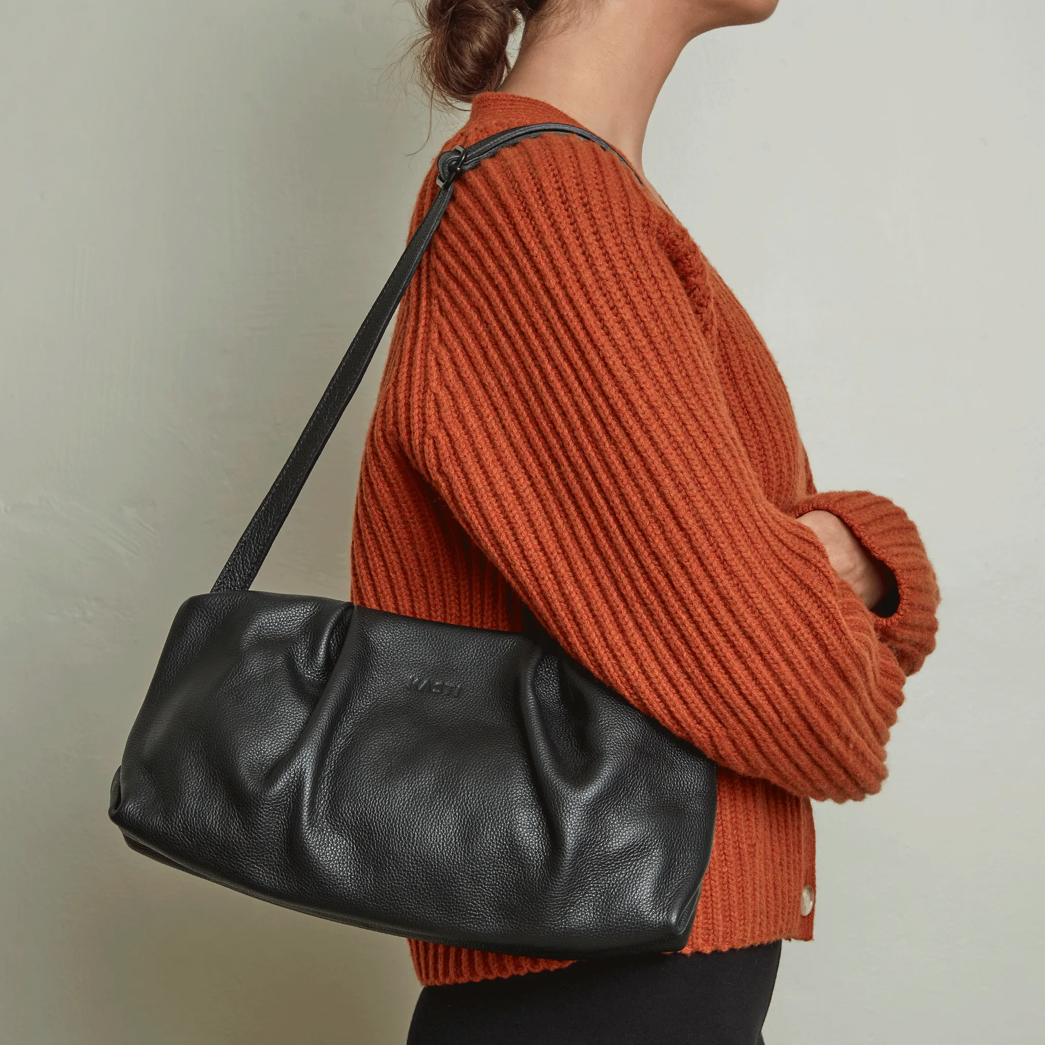 Fig bag large - black