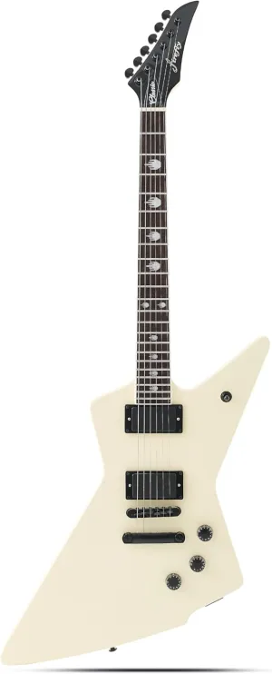 Firefly FFLX Solid Body Electric Guitar,Mahogany Guitar body,Stainless steel and ball end frets,rosewood fretboard(Gloss Cream Color)