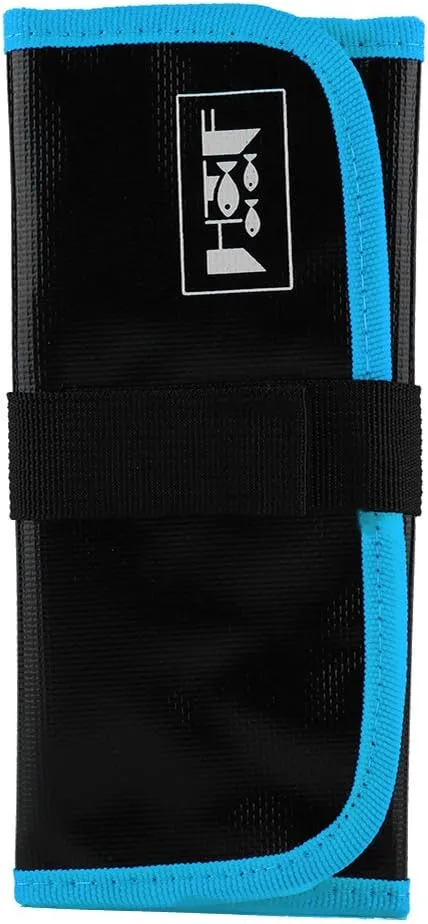 Fish Lure Storage PVC Fishing Pocket Roll up Trolling Pockets Bags Fishing Tackle Accessory