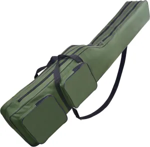 Fishing Bag,4.27FT Fishing Pole Bag Oxford Fishing Rod Case Portable Folding Fishing Carry Organizer Waterproof Fishing Tackle Storage Travel Bag for Outdoor Fishing