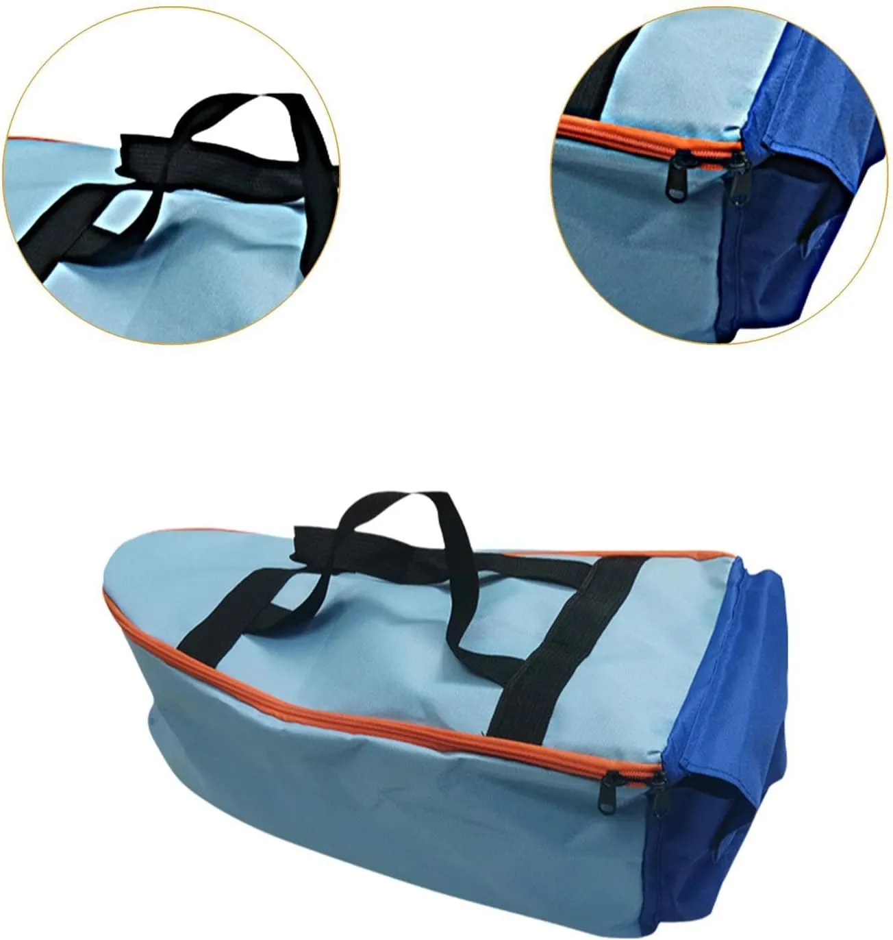 Fishing Boats Bag Organizer Portable Zipper Holder Storage Pouch Handbag for Freshwater Travel Gift Father's Day Saltwater