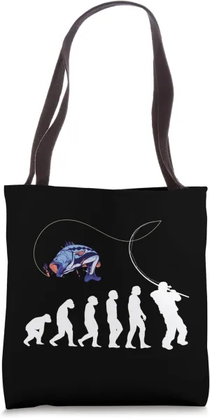 Fishing fishing rod fishing pole EVOLUTION fly fishing Tote Bag
