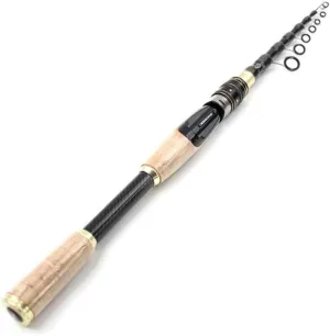 Fishing Poles Multifunction Fishing Rod Carbon Carp Rod Portable Travel Fishing Tackle Pesca Surfing Fishing Rod Telescopic Fishing Rod(240CM 7.87FT)