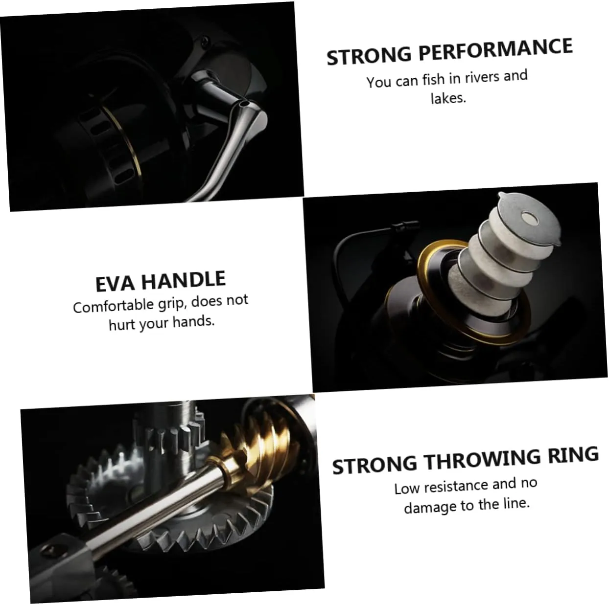 Fishing Reel Saltwater Fishing Rod and Reel Reels Gear Fish Reel Wheel Fishing Rod Carp Fish Rod Tackle
