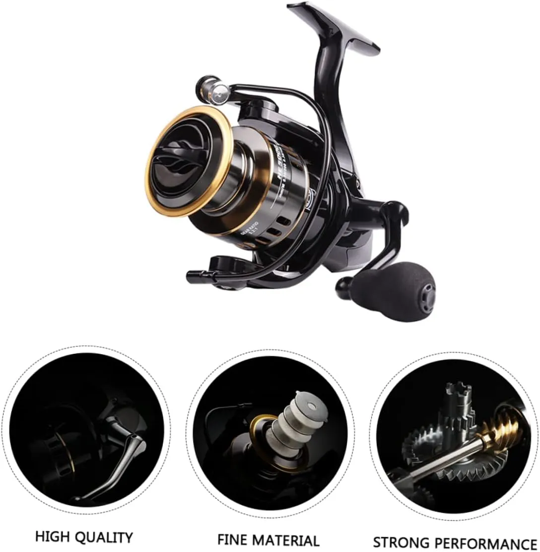 Fishing Reel Saltwater Fishing Rod and Reel Reels Gear Fish Reel Wheel Fishing Rod Carp Fish Rod Tackle