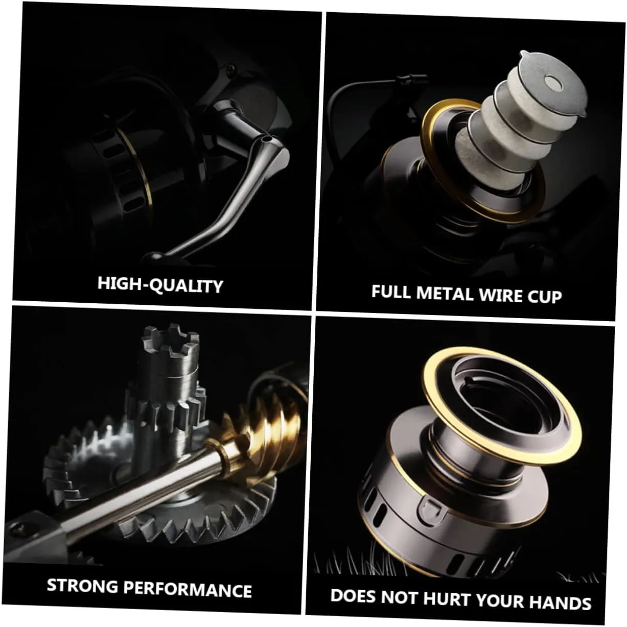 Fishing Reel Saltwater Fishing Rod and Reel Reels Gear Fish Reel Wheel Fishing Rod Carp Fish Rod Tackle