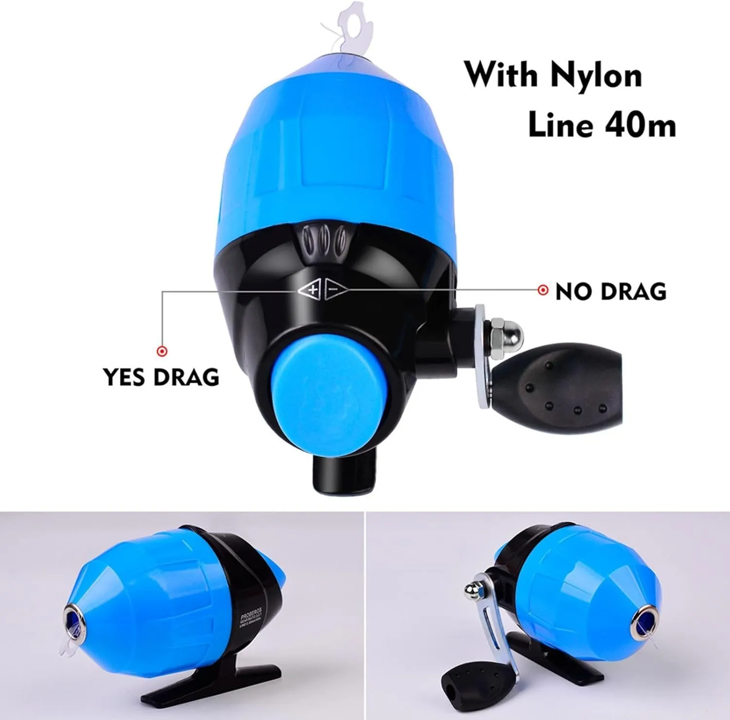 Fishing Rod for Kids,Soft Portable Telescopic Kid Fishing Pole Set - Breathable Wear-Resistant Fish Rod & Reel Combos for Camping, Hiking, Backpacking