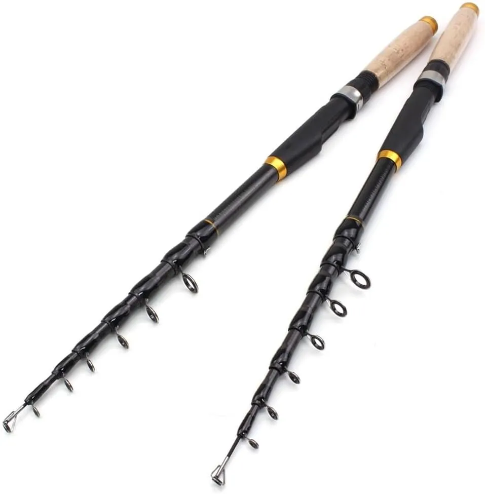 Fishing Rod Multifunction Fishing Rod Carbon Fishing Fish Pole Telescopic Travel Fishing Rod Ultrashort Fishing Tackle Portable Fishing Pole(3.0m)