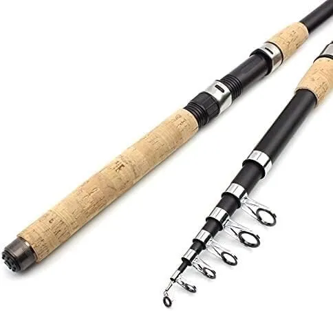 Fishing Rods Telescopic Fishing Rods Marine Spinning Rods Wooden Handle Fishing Rods