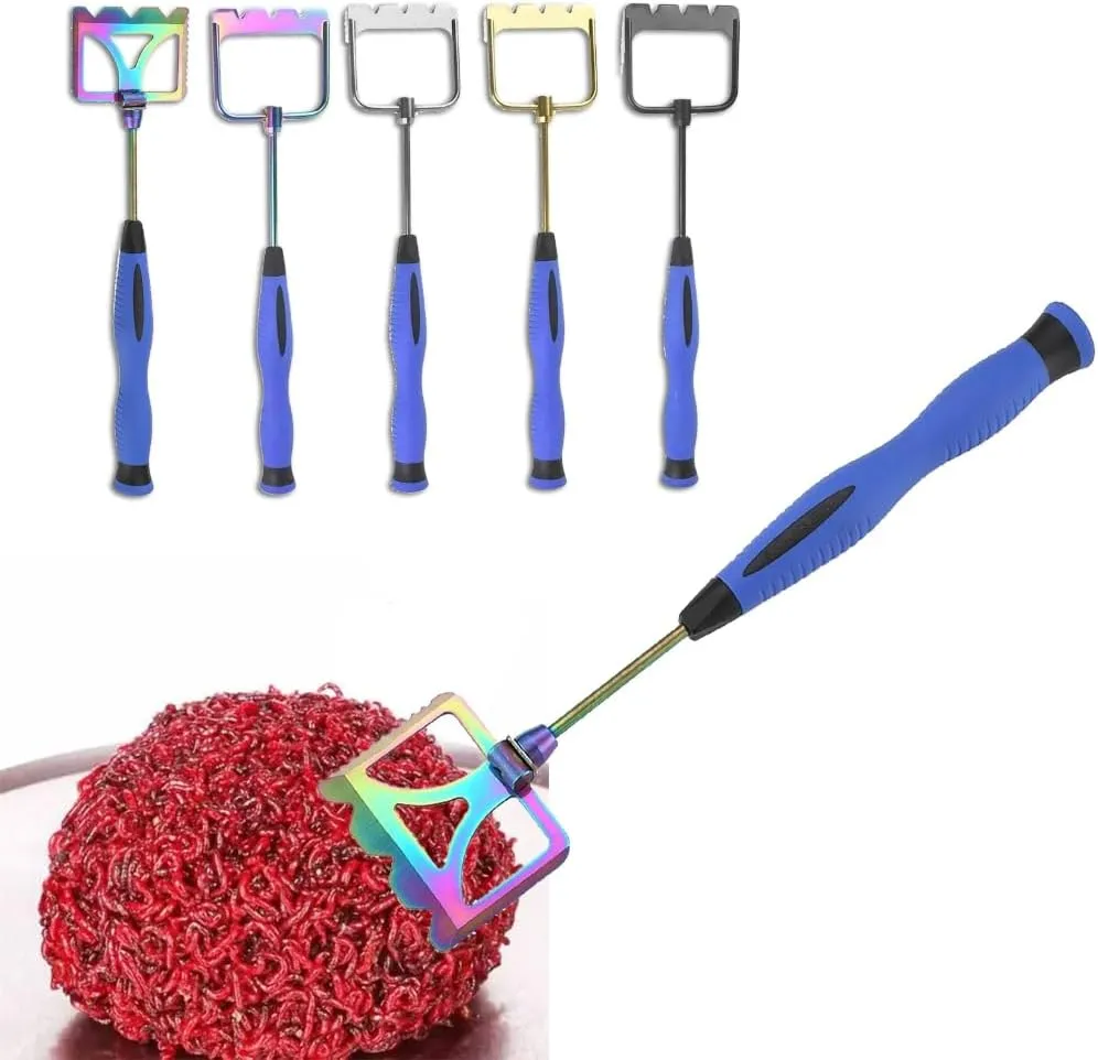 Fishing Shrimp Baits Shovel, Sturdy Stainless Steel Fishing Lures Shovel Comfortable to Grip for Lake for Men Fishing