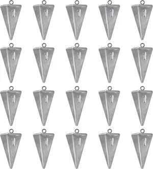 Fishing Weights Sinkers Pyramid Sinkers Surf Fishing Sinkers for Saltwater Fishing Gear Tackle 1oz 2oz 3oz 4oz 5oz 6oz 8oz 10oz 12oz 14oz 16oz