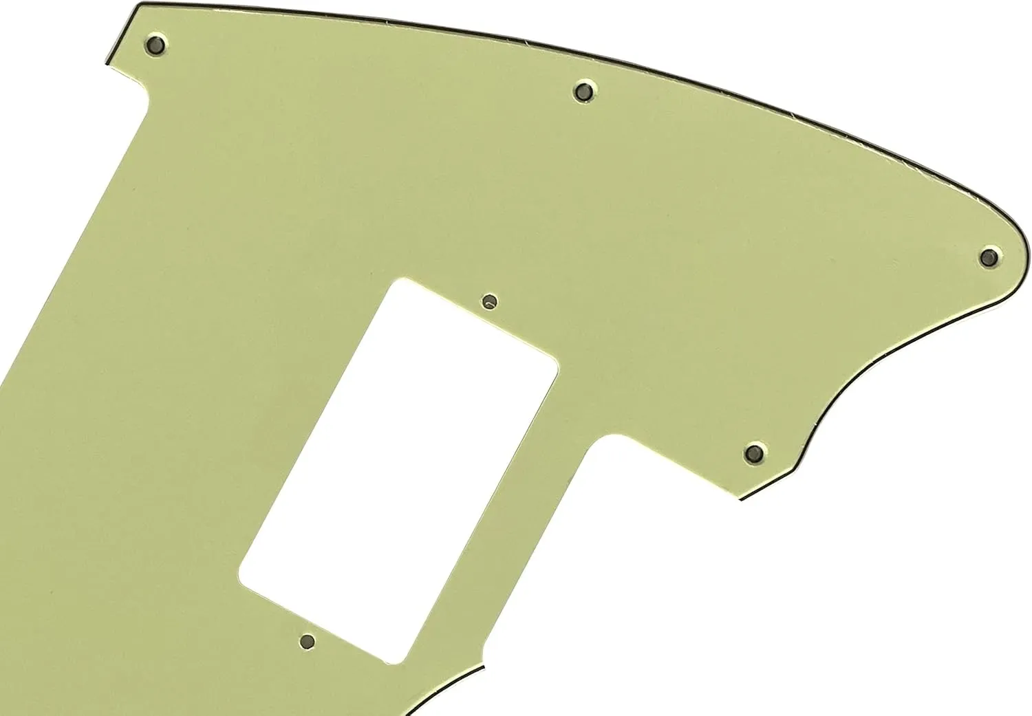 Fits Fender Warmoth MJT Telemaster Jazzcaster PAF Style Guitar Pickguard (3 Ply Vintage Green)