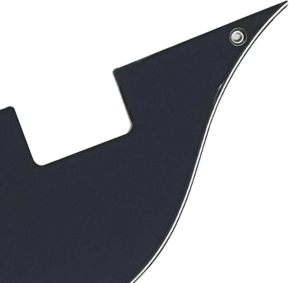Fits Hofner Bass Style Guitar Pickguard (3 Ply Black)