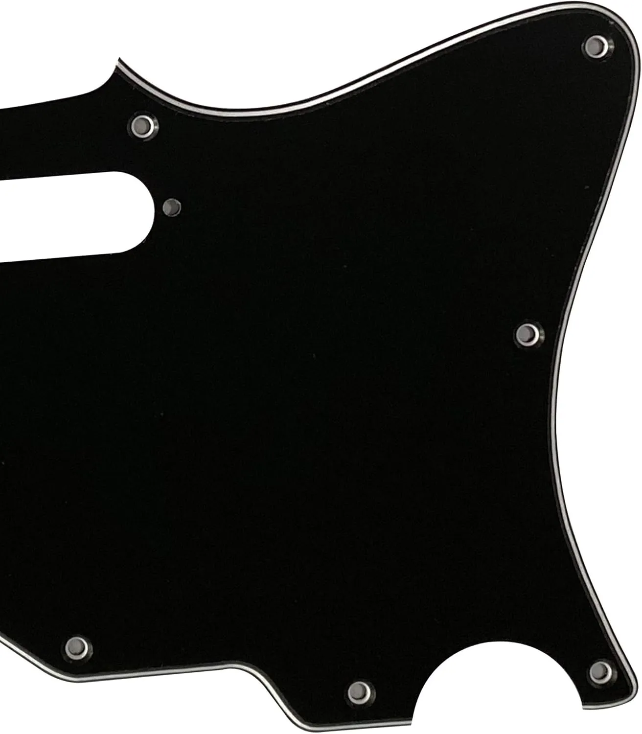 Fits Suhr Classic T Antique Telecaster Style Guitar Pickguard (3 Ply Black)
