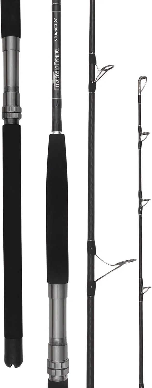 Fitzgerald Stunner X Saltwater Offshore/Near Shore Deep Sea Big Game Conventional/Spinning Heavy Duty One Piece Rod