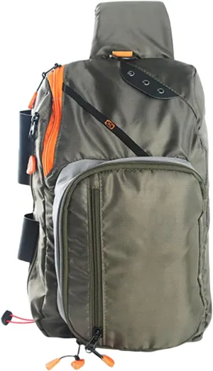 Fly Fishing Slings Pack Crossbody Bag Chest Pack Fishing Tackle Storage Shoulder Bag For Freshwater Or Saltwater Fishing
